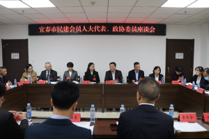 杨文龙出席宜春市民建会员人大代表、政协委员座谈会